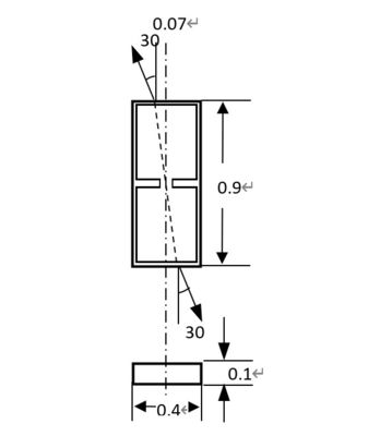 Janhoo 1550nm G=25dB SOA Halbleiteroptischer Verstärker Chip COC hoher Gewinn G=25dB 250mA
