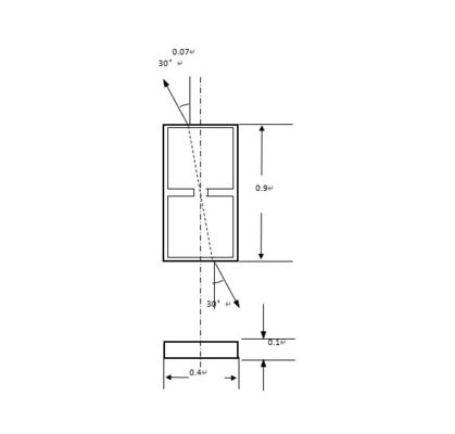 Janhoo 1550nm G=25dB SOA Halbleiteroptischer Verstärker Chip COC hoher Gewinn G=25dB 250mA
