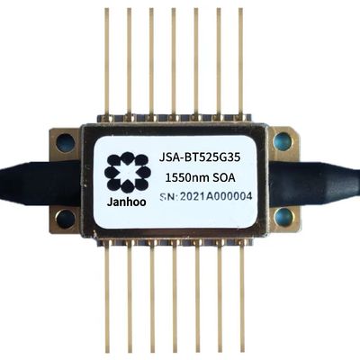 Janhoo 1550nm G=35dB professioneller Schmetterling SOA Halbleiter Optikverstärker geringer polarisierungsabhängiger Verlust